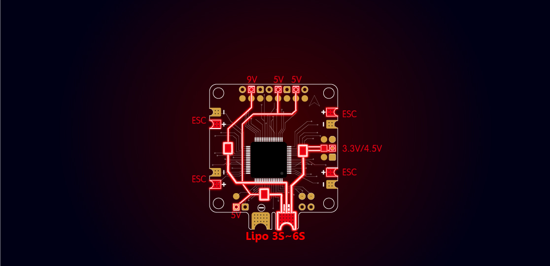SpeedyBee F4 AIO Flight Controller SpeedyBee F4 AIO Flight Controller
